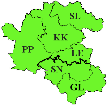 rozvoz zóna I rozvoz zóna V
