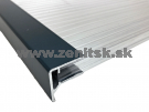 Ukončovací U profil na hr. 10mm s prodĺženou hranou z hliníku šedý... Ukončovací U profil na hr. 10mm s prodĺženou hranou z hliníku šedý...