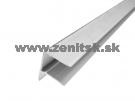 Ukončovací F profil na hr. 16mm z hliníku bez povrchovej úpravy... Ukončovací F profil na hr. 16mm z hliníku bez povrchovej úpravy...