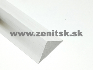 Trojúhoľníková plexi tyč 10mm číra Trojúhoľníková plexi tyč 10mm číra