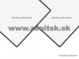 ACP BOND HSG 3mm Al 0,2 biela mat RAL9016 / biela mat RAL9016 ACP BOND HSG 3mm Al 0,2 biela mat RAL9016 / biela mat RAL9016