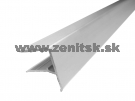 Ukončovací F profil na hr. 8mm z hliníku bez povrchovej úpravy... Ukončovací F profil na hr. 8mm z hliníku bez povrchovej úpravy...
