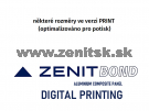 ZenitBOND 3mm Al 0,3 print RAL9016 / biely mat RAL9016 <br/><span... ZenitBOND 3mm Al 0,3 print RAL9016 / biely mat RAL9016 <br/><span...