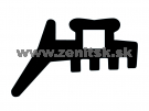 Gumové tesnenie do zaklapávacej krycej lišty <br/><span... Gumové tesnenie do zaklapávacej krycej lišty <br/><span...