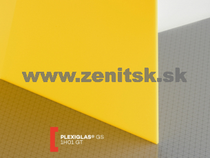 Žlté plexisklo Plexiglas GS 5mm 1H01 (priep. 22%) Žlté plexisklo Plexiglas GS 5mm 1H01 (priep. 22%)