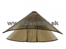Spojovací H profil pre hr. 16mm z polykarbonátu bronz (hnedá,... Spojovací H profil pre hr. 16mm z polykarbonátu bronz (hnedá,...