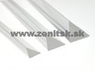 Trojúhoľníková plexi tyč 10mm číra <br/><span... Trojúhoľníková plexi tyč 10mm číra <br/><span...