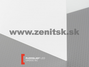 Opálové plexisklo Plexiglas LED 3mm 0M200 SC nasvetľovacie Opálové plexisklo Plexiglas LED 3mm 0M200 SC nasvetľovacie