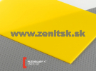 Žlté plexisklo Plexiglas XT 3mm 1N870 (priep. 22%) <br/><span... Žlté plexisklo Plexiglas XT 3mm 1N870 (priep. 22%) <br/><span...