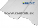 Trapézová polykarbonátová doska 76/18 číra hladká Suntuf 0,8mm... Trapézová polykarbonátová doska 76/18 číra hladká Suntuf 0,8mm...