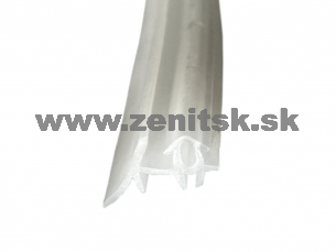 Silikónové tesnenie do oblej krycej lišty Silikónové tesnenie do oblej krycej lišty