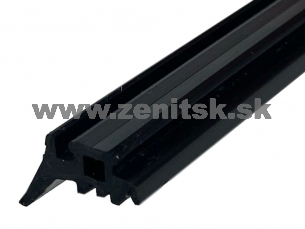 Gumové tesnenie do zaklapávacej krycej lišty Gumové tesnenie do zaklapávacej krycej lišty