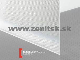 Štrukturované plexisklo 3mm číre Plexiglas štruktúra R rebro Štrukturované plexisklo 3mm číre Plexiglas štruktúra R rebro