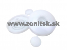 Prítlačný terčík pre dosky hr. 10mm biely (bez tesnenia) <br/><span... Prítlačný terčík pre dosky hr. 10mm biely (bez tesnenia) <br/><span...