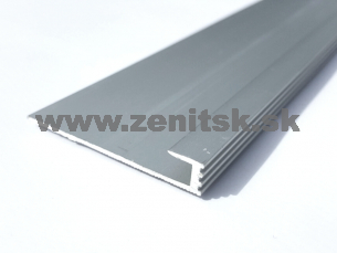 Al U profil BASIC pro LED LGP svetelný panel jednostranný 8x50mm Al U profil BASIC pro LED LGP svetelný panel jednostranný 8x50mm