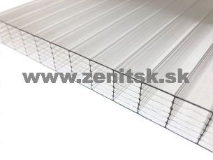 Komôrkový polykarbonát Exolon 7/20 BF číry Komôrkový polykarbonát Exolon 7/20 BF číry