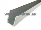 Ukončovací U profil na hr. 10mm z hliníku bez povrchovej úpravy... Ukončovací U profil na hr. 10mm z hliníku bez povrchovej úpravy...