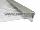 Ukončovací F profil na hr. 8mm z hliníku strieborný elox <br/><span... Ukončovací F profil na hr. 8mm z hliníku strieborný elox <br/><span...