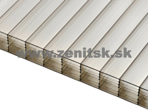 Komôrkový polykarbonát Exolon 7/16 BF bronz Komôrkový polykarbonát Exolon 7/16 BF bronz