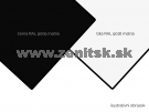 ZenitBOND 3mm Al 0,3 černý mat RAL9005 / biely mat RAL9016...