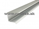 Ukončovací U profil na hr. 16mm z hliníku strieborný elox... Ukončovací U profil na hr. 16mm z hliníku strieborný elox...