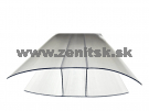 Spojovací H profil pre hr. 25mm z polykarbonátu číry <br/><span... Spojovací H profil pre hr. 25mm z polykarbonátu číry <br/><span...