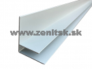 Predĺžený F profil na hr. 10mm z hliníku strieborný elox <br/><span... Predĺžený F profil na hr. 10mm z hliníku strieborný elox <br/><span...