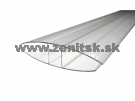 Spojovací H profil pre hr. 16mm z polykarbonátu číry <br/><span... Spojovací H profil pre hr. 16mm z polykarbonátu číry <br/><span...