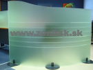 Pieskované plexisklo Plexiglas Satinice 6mm zelená 6C03 DC (ice... Pieskované plexisklo Plexiglas Satinice 6mm zelená 6C03 DC (ice...