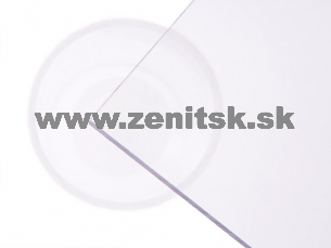 Plný polykarbonát Impex mono 2UV číry 4mm Plný polykarbonát Impex mono 2UV číry 4mm