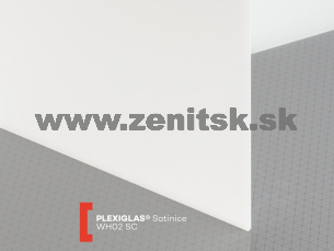 Pieskované plexisklo Plexiglas Satinice 3mm opál WH02 SC (coconut) Pieskované plexisklo Plexiglas Satinice 3mm opál WH02 SC (coconut)