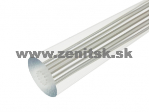 Plexi tyč s rovnými vláknami 32mm číra