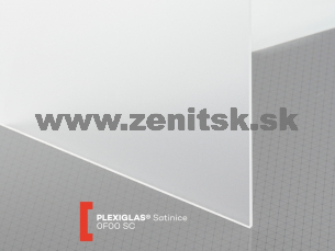 Pieskované plexisklo Plexiglas Satinice 3mm čira 0F00 SC (crystal)   (šírka: 2030 mm, dĺžka: 3050 mm)  Pieskované plexisklo Plexiglas Satinice 3mm čira 0F00 SC (crystal)   (šírka: 2030 mm, dĺžka: 3050 mm)