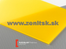 Pieskované plexisklo Plexiglas Satinice 6mm žltá 1H17 DC (sunshine)... Pieskované plexisklo Plexiglas Satinice 6mm žltá 1H17 DC (sunshine)...