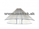 Spojovací H profil pre hr. 10mm z polykarbonátu číry <br/><span... Spojovací H profil pre hr. 10mm z polykarbonátu číry <br/><span...
