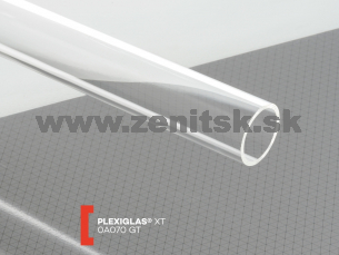 Rúra Plexiglas XT 40/36 číra 0A070 Rúra Plexiglas XT 40/36 číra 0A070