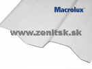 Trapézová polykarbonátová doska 76/18 číra hladká Macrolux 0,8mm... Trapézová polykarbonátová doska 76/18 číra hladká Macrolux 0,8mm...
