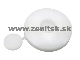 Prítlačný terčík univerzálny biely (bez tesnenia)
