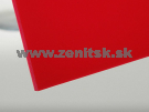 Červené plexisklo Plexiglas GS 3mm 3H25 (priep. 4%) <br/><span... Červené plexisklo Plexiglas GS 3mm 3H25 (priep. 4%) <br/><span...