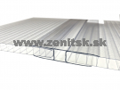 Spojovací H profil pre hr. 10mm z polykarbonátu číry <br/><span... Spojovací H profil pre hr. 10mm z polykarbonátu číry <br/><span...