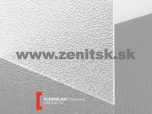 Štrukturované plexisklo 3mm číre Plexiglas štruktúra TK dažďové kvapky Štrukturované plexisklo 3mm číre Plexiglas štruktúra TK dažďové kvapky